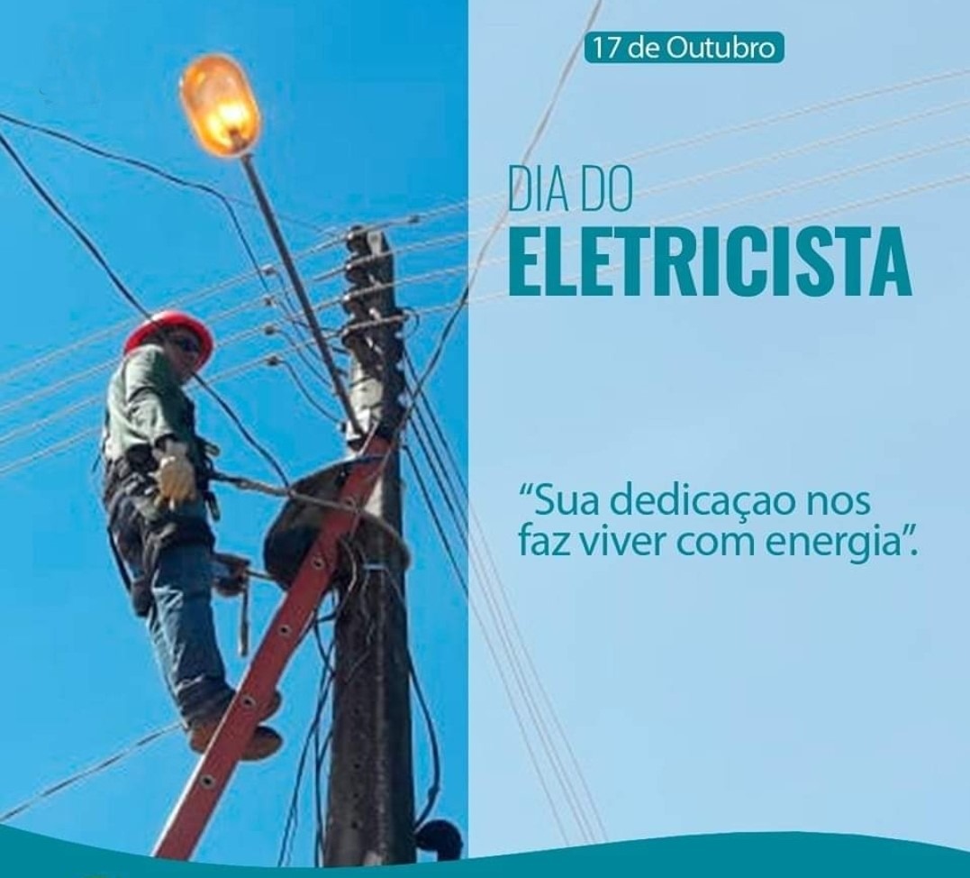 DIA NACIONAL DO ELETRICISTA.