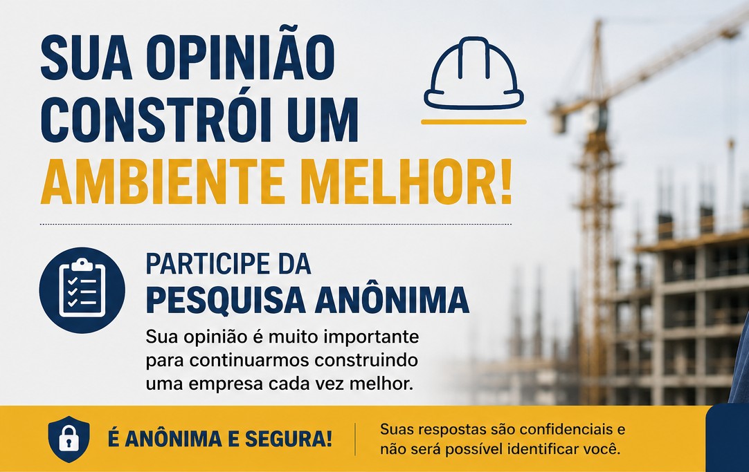 PESQUISA ANÔNIMA NA EMPRESA!