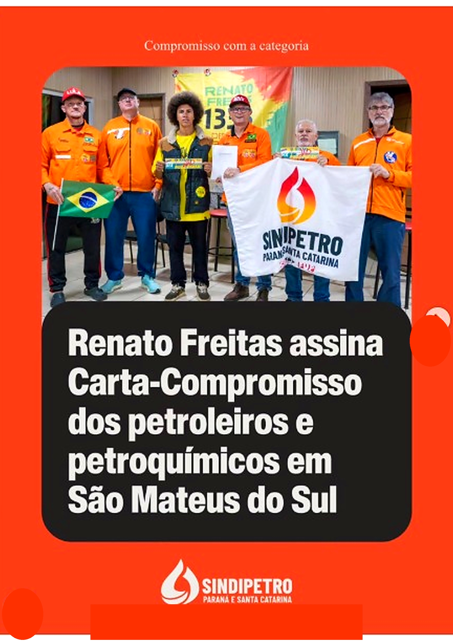 COMPROMISSO COM A CATEGORIA.