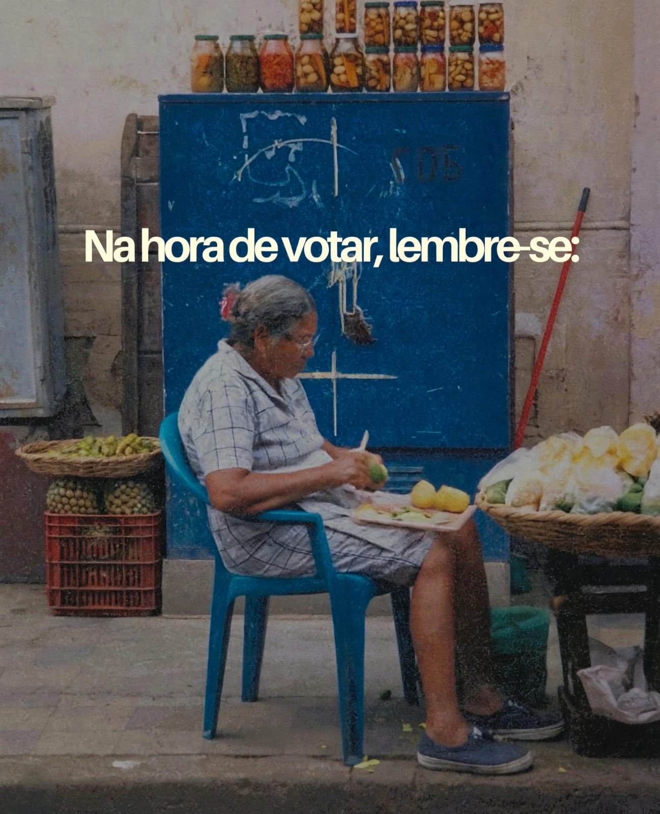 ATENÇÃO, NA HORA DE VOTAR!